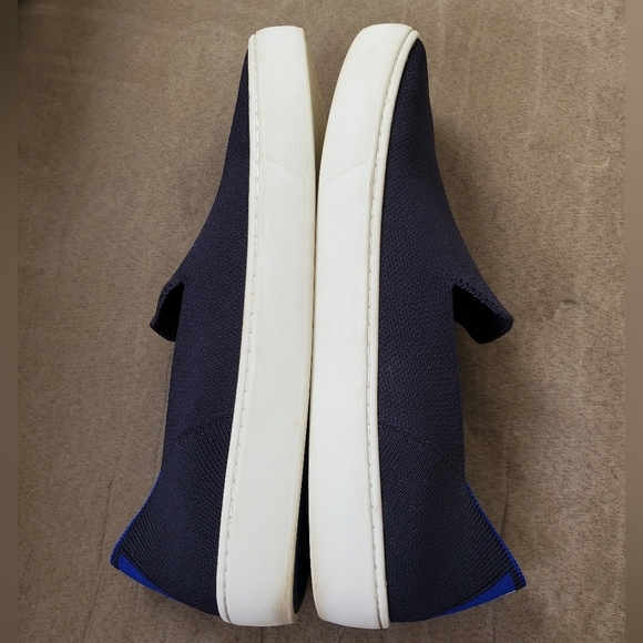 Rothy's The Original Slip On Sneaker In Dark Navy Size Womens 9.5 - Picture 7 of 8